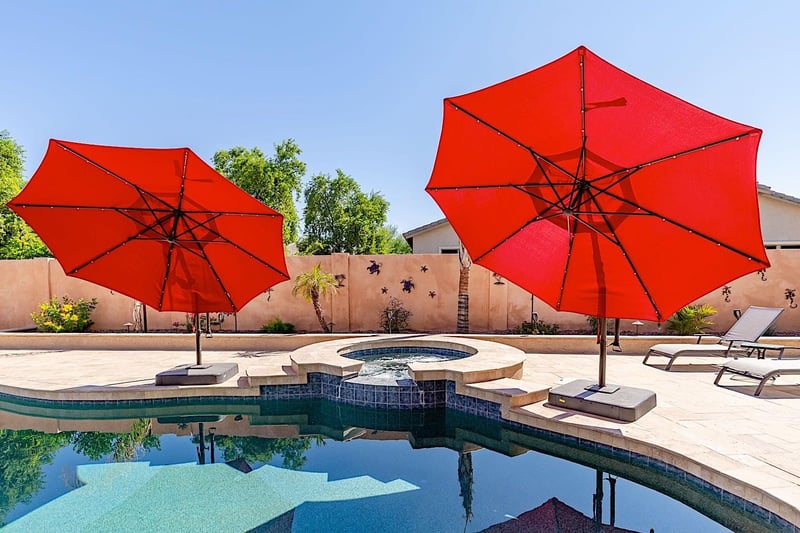 Heated Pool  Spa