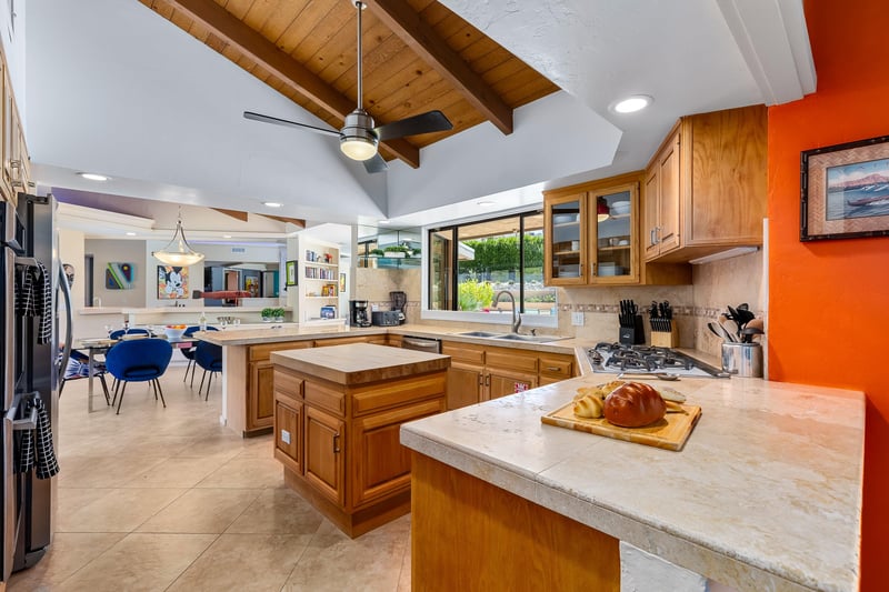 Huge kitchen