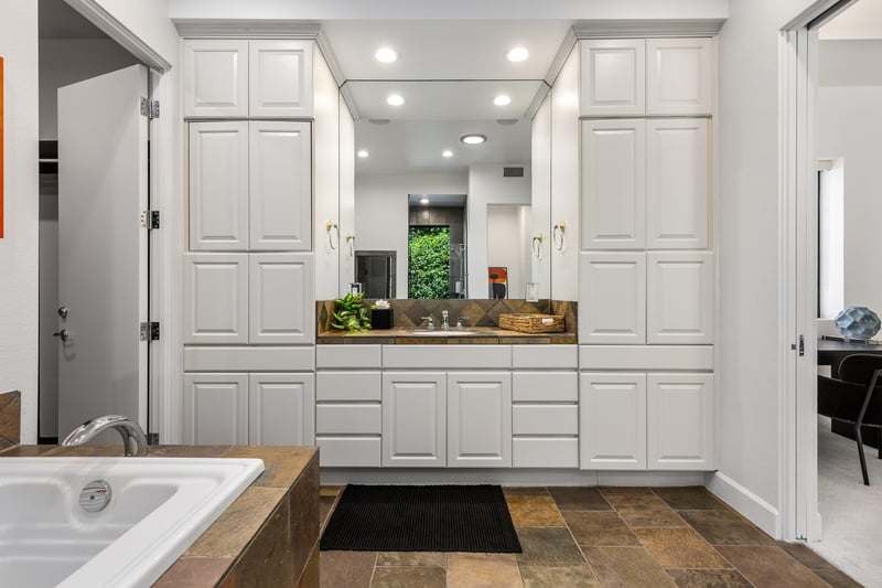 Huge guest bathroom