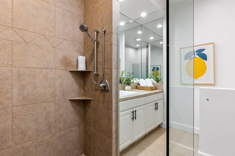 Guest shower