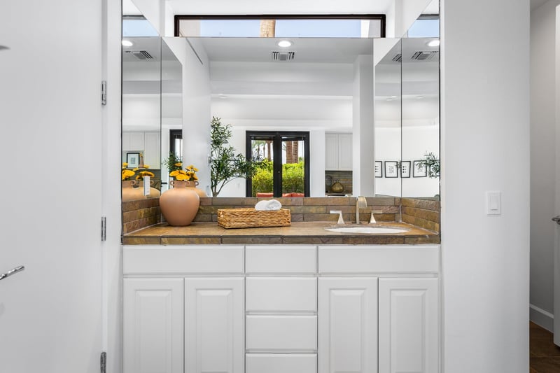 Lovely guest bathroom