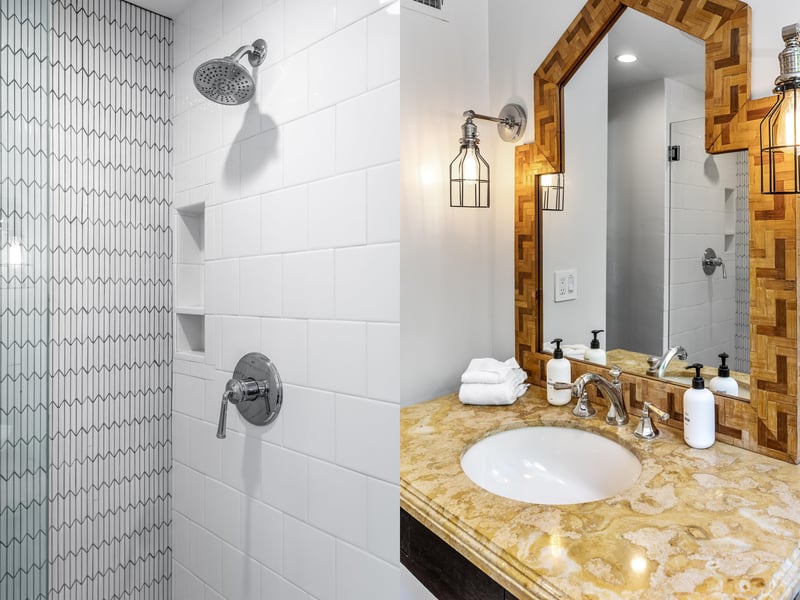 Guest shower