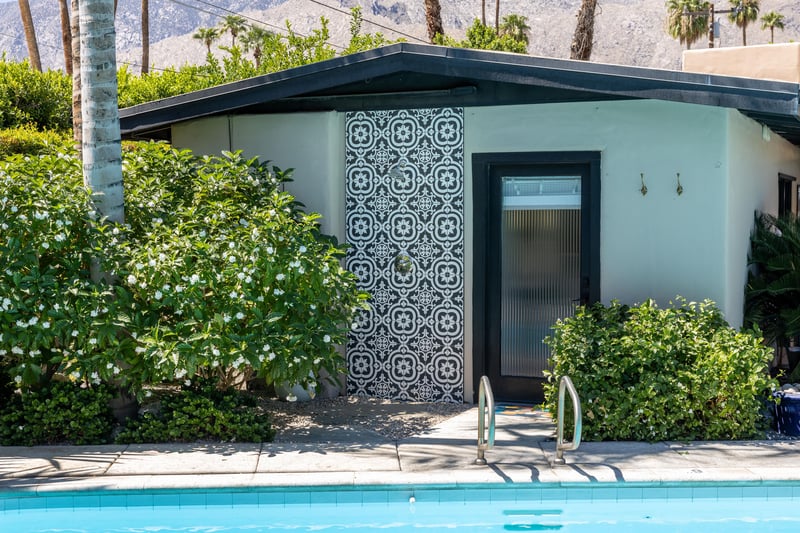 Outdoor shower