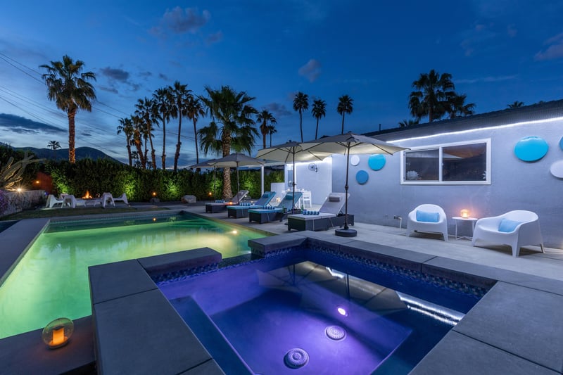 Soak in the spa
