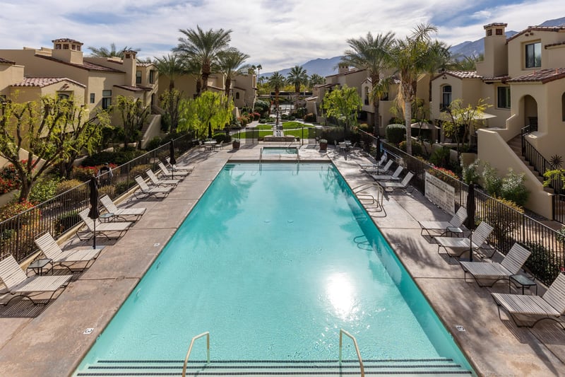 Sparkling pool