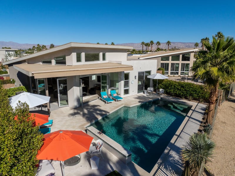 Large private yard