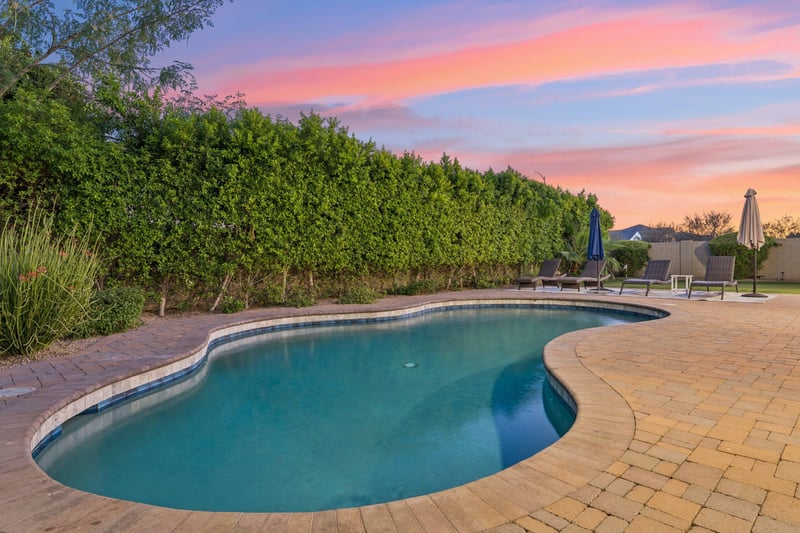 Private pool.