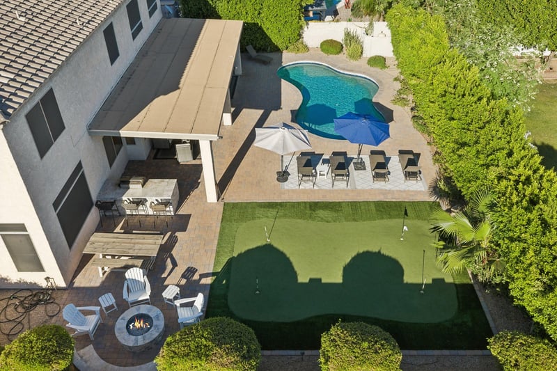 View of outdoor amenities.