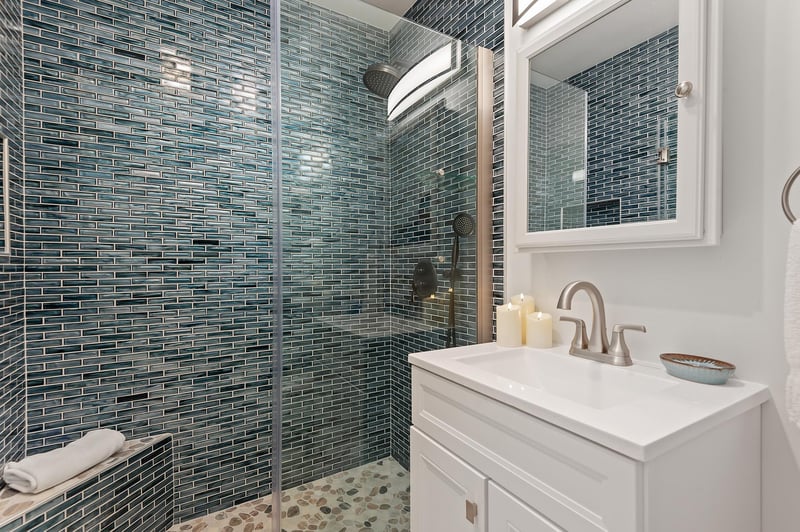 Newly remodeled bathroom