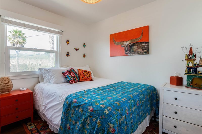 Queen bedroom on main level