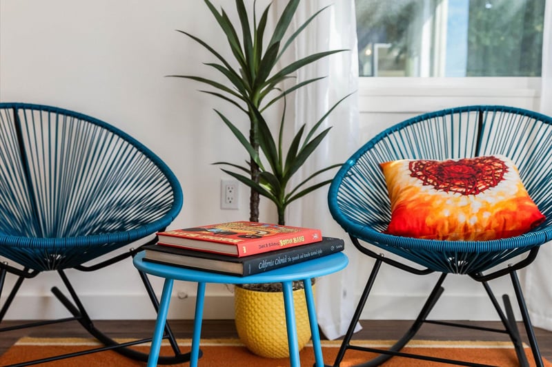 Cozy little area to chill and read a book