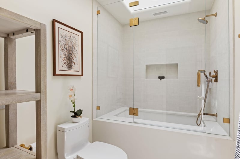 Primary Bathroom TubSower