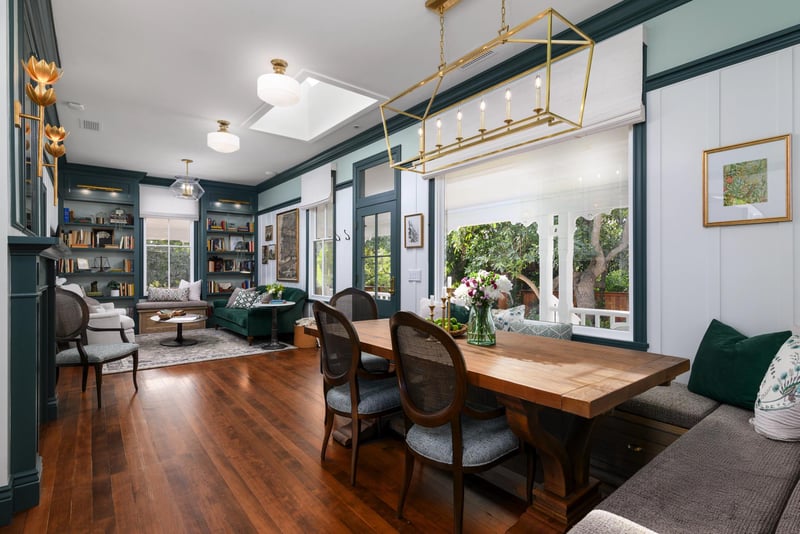 Living Room and Dining Area