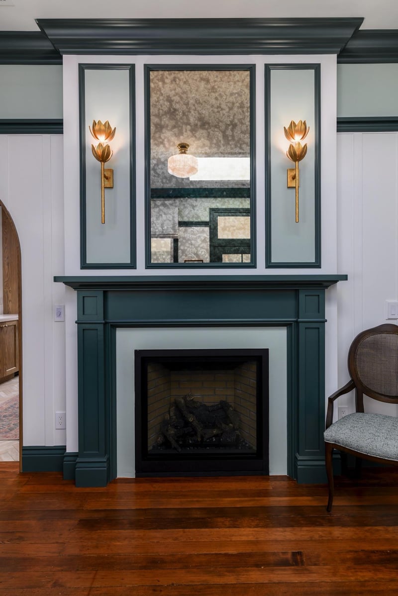 Living Room Fire Place
