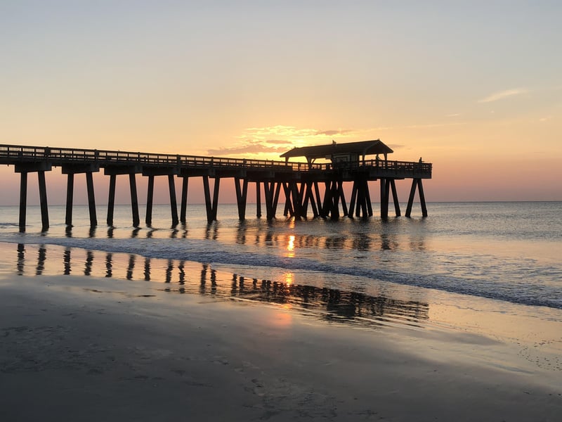 19708 Tybee Pier Sunrise