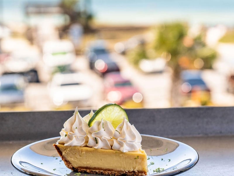 Key Lime Pie from Shunk Gulley and Oyster Bar