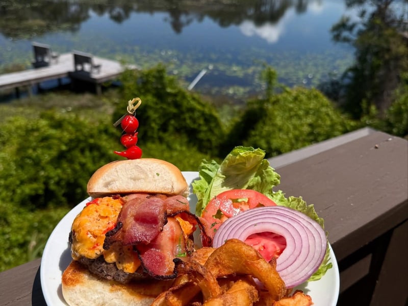 The Pimento Cheese Bacon Burger