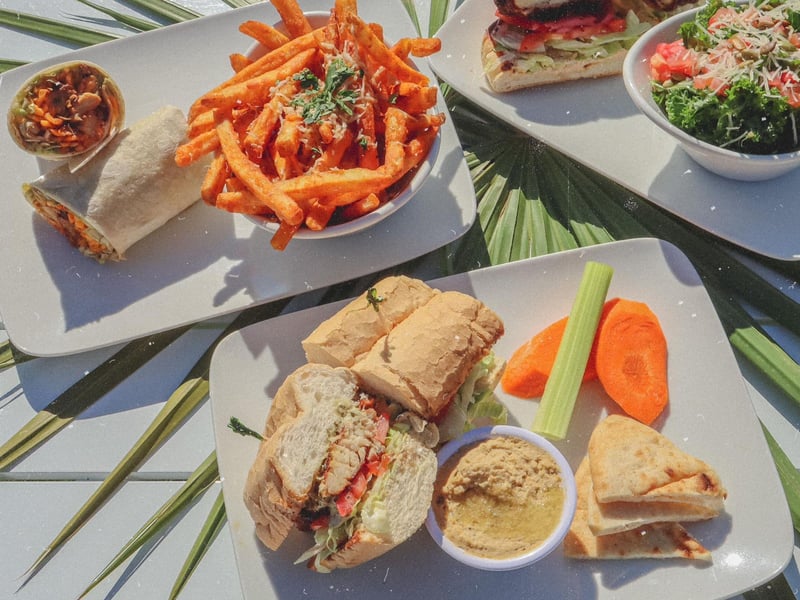 Lunch sandwiches and wraps from Summer Kitchen Cafe on Highway 30A