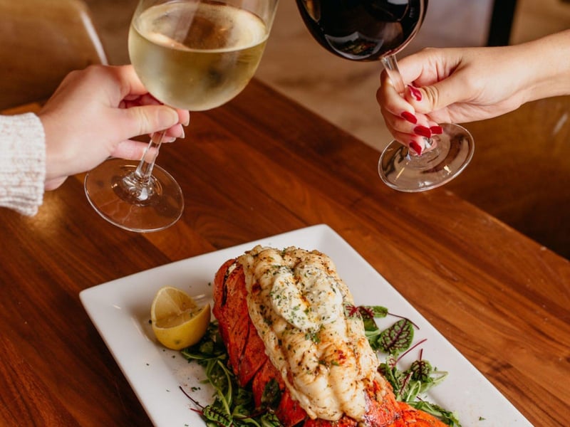 The 24oz North Atlantic Lobster Tail from the Vue on 30A