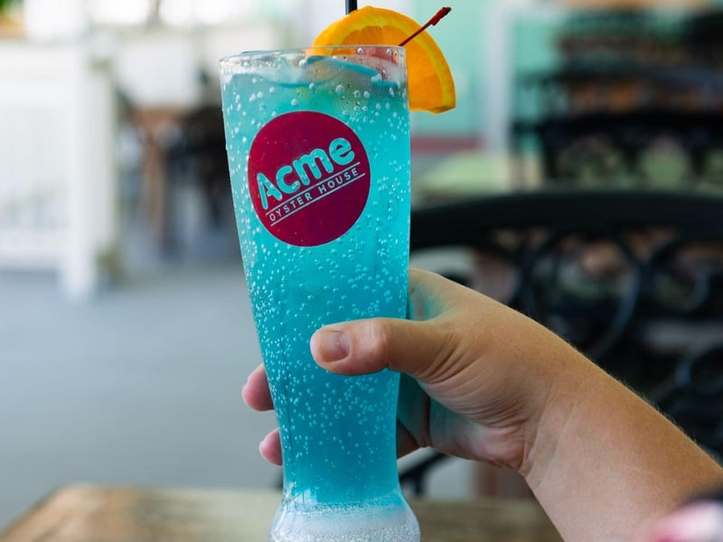 A cocktail from Acme in Destin, Florida