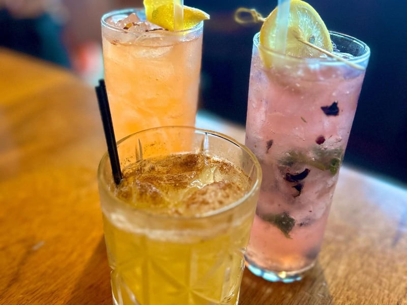 Cocktails at Camilles Restaurant in Destin, Florida