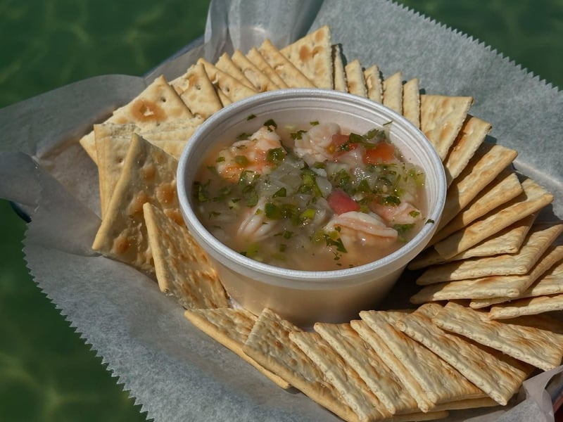 Ceviche from Dewey Destin