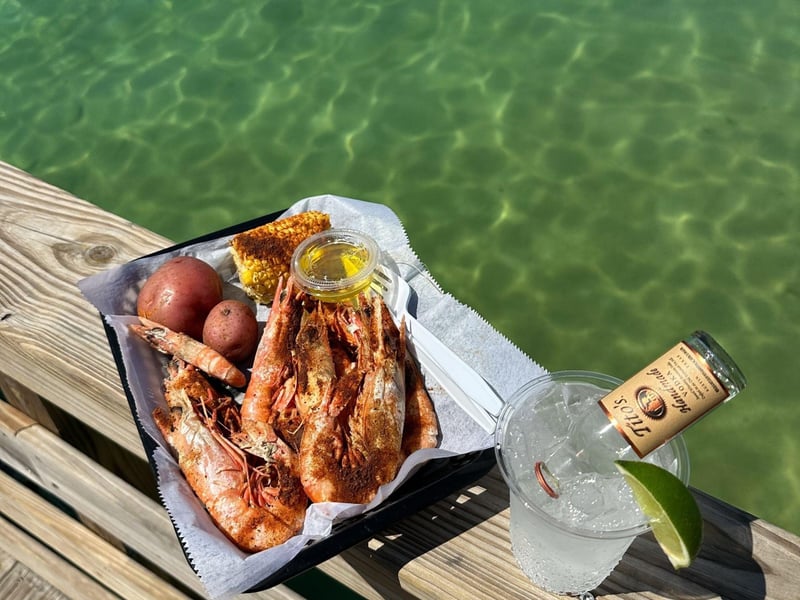 Fresh Royal Reds at Dewey Destins Seafood Restaurant