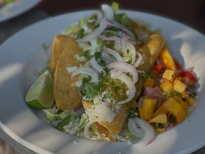 Tacos at La Paz Restaurant and Cantina