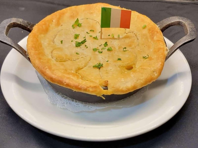 Chicken pot pie from Mcguires Irish Pub in Destin, Florida