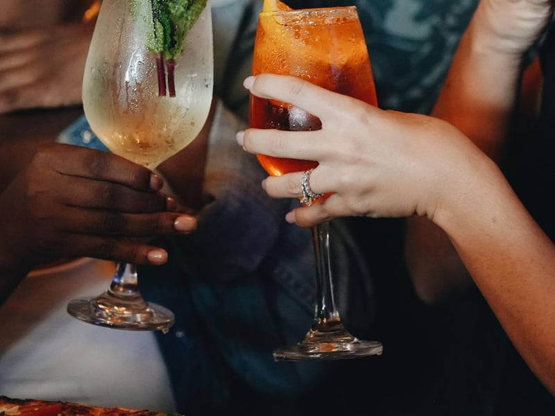 Enjoy handcrafted cocktails