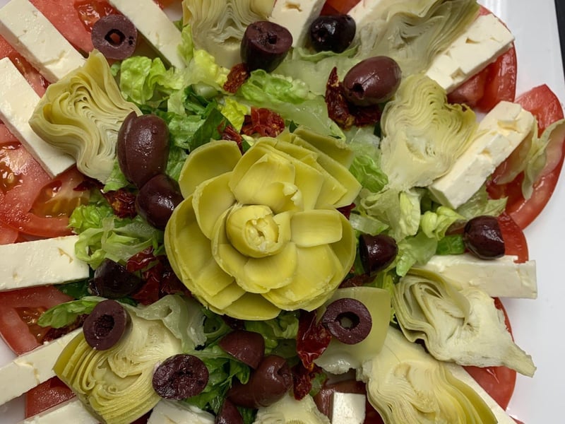 Artichoke hearts at the Aegean in Destin, Florida