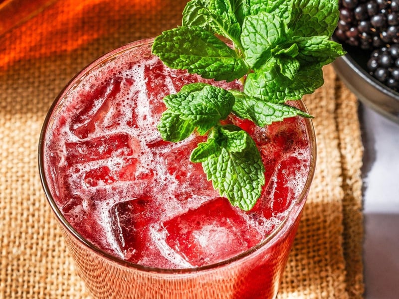 A fun cocktail at Tommy Bahama Restaurant in Destin, Florida