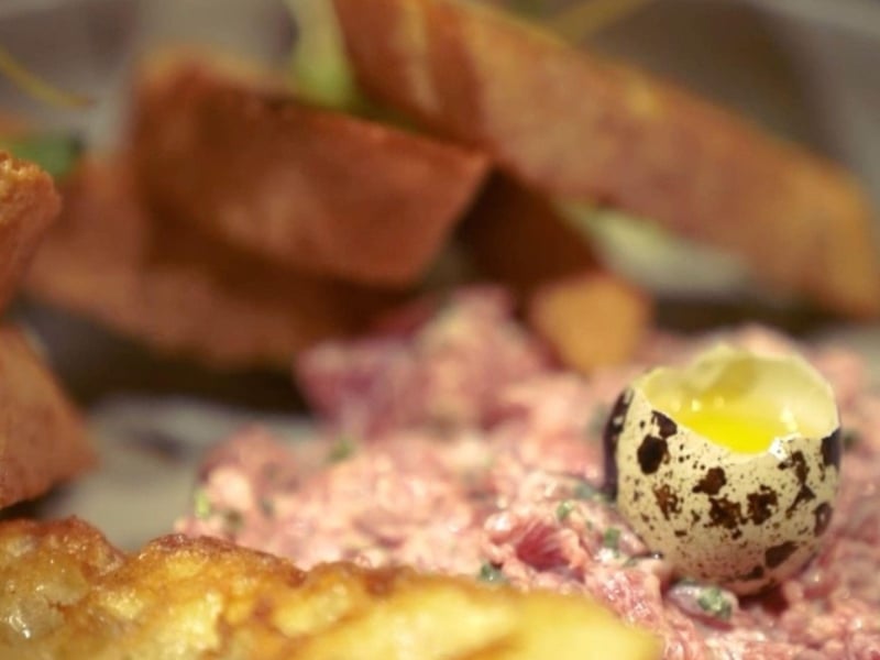 A dish from the everchanging menu