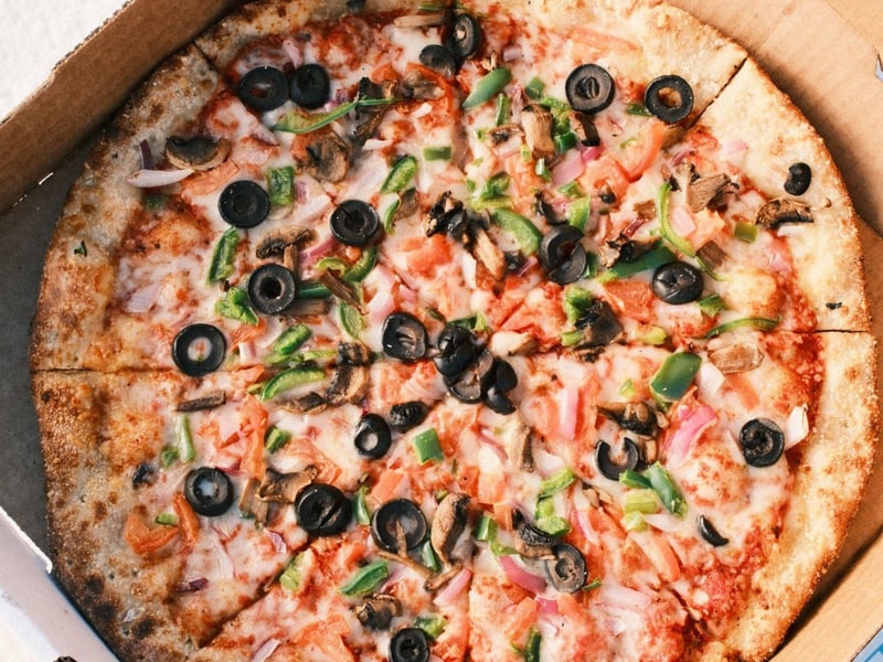 The Rabbit Food Pizza from Pizza by the Sea