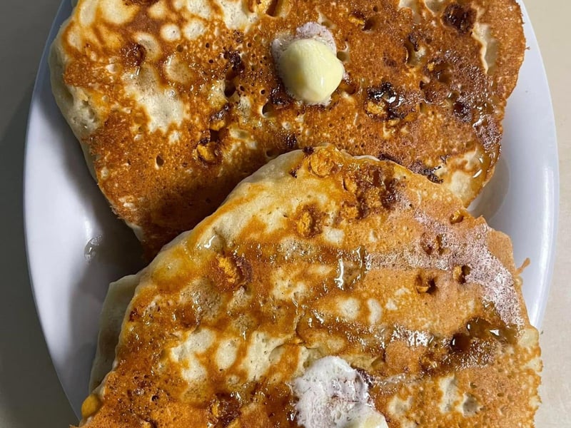 Buttermilk pancakes at TCs Front Porch in Navarre, Florida