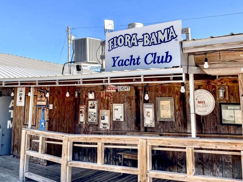 The FloraBama Yacht Club in Perdido Key, Florida