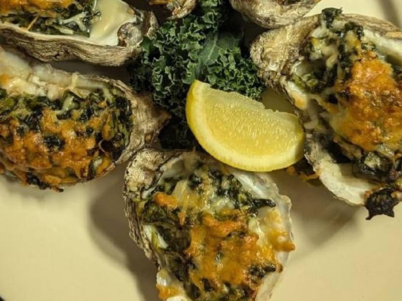The Oyster Sampler at The Point in Perdido Key, Florida