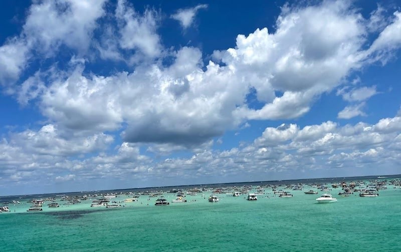 Crab Island is fun for the whole family.