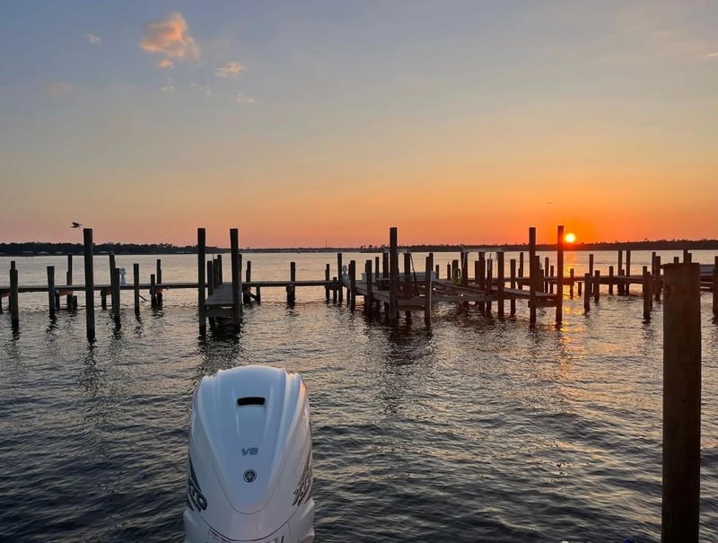 1281387 Relax And Take In The Beautiful Coastal Scenery On A Sunset Dolphin Cruise In Orange Beach, Al