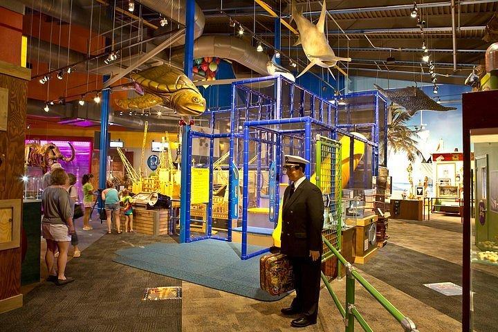 Visitors exploring interactive exhibits inside Ripleys Believe It or Not museum
