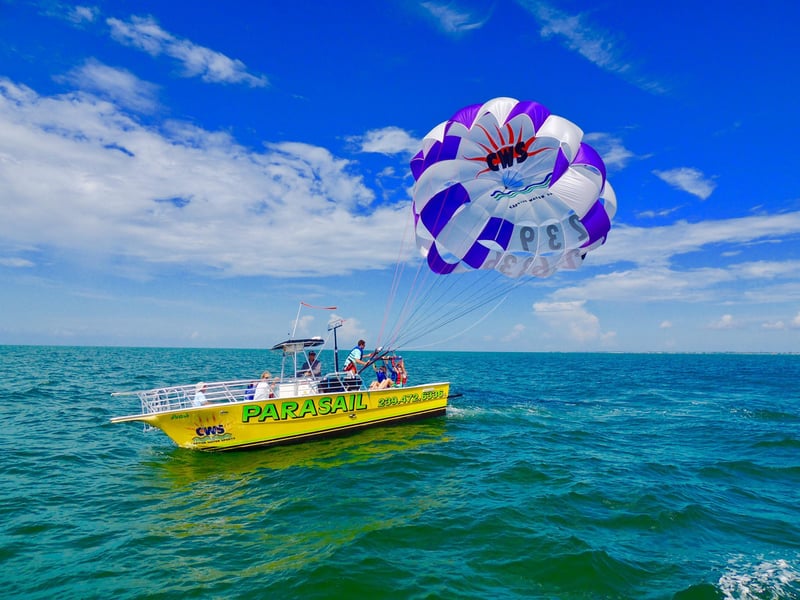 1362058 Soar High Above The Gulf Waters On The Highest Parasailing Flight In Captiva