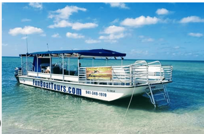 1363135 Cruising The Siesta Key Waters Aboard The Funboat
