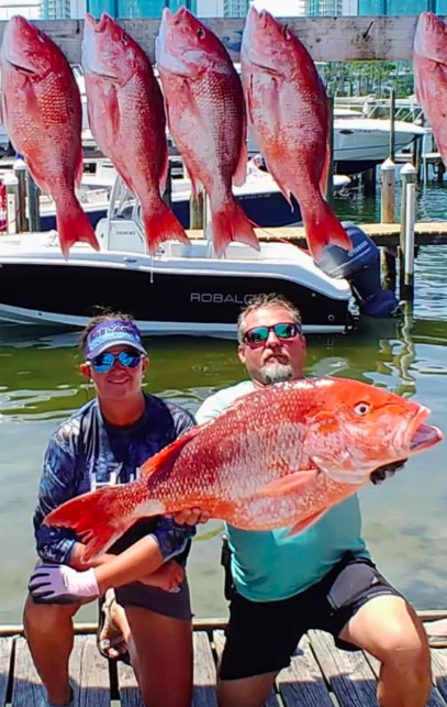 Catches include White Trout, Whiting , Black Drum, Redfish, Sheepshead, Spotted Seatrout, King Mackerel, Pompano, Stingrays, Black Tip Sharks, Blue Crabs, and Bluefish