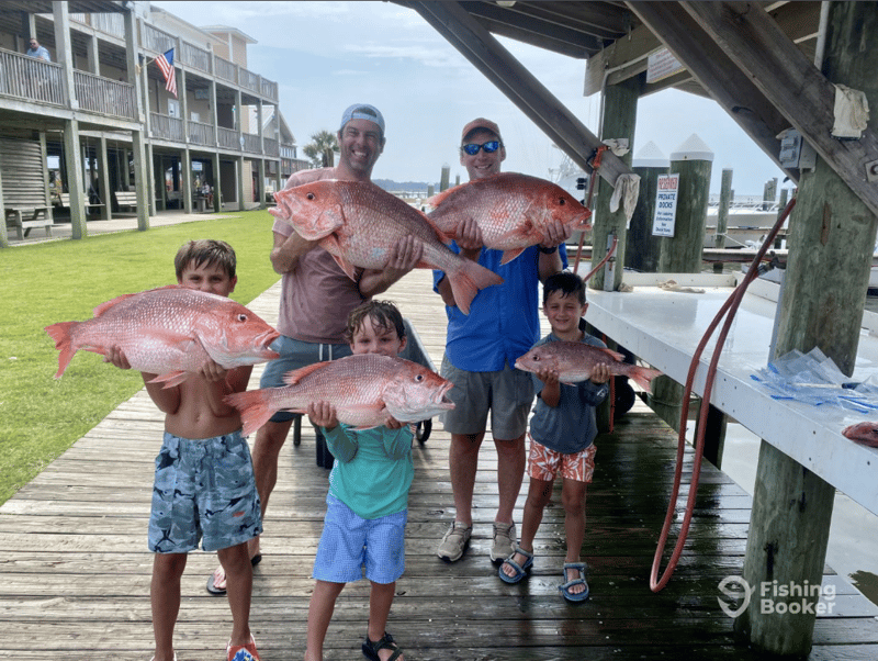 Join Captain Hunter for some familyfriendly fishing