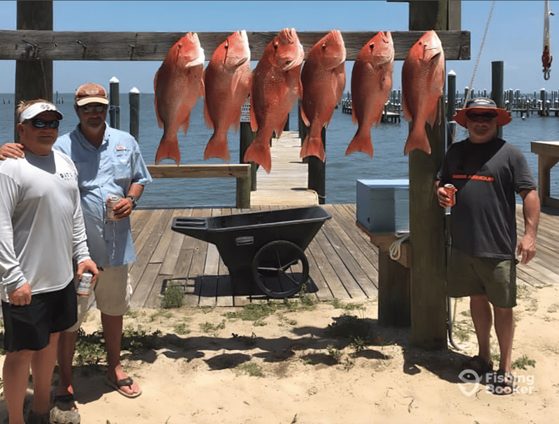 Catch some Red Snapper with Ricochet Charters