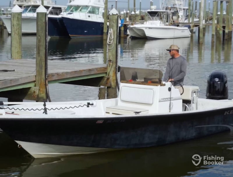 1370605 Captain Marty Out On The Water In Gulf Shores, Al