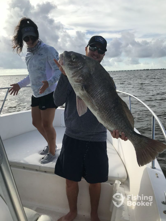 Catches can include Redfish, Whiting, Speckled Trout, Red Snapper and more