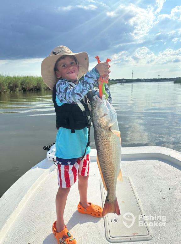 Come out on family fishing trip with Captain Landrum