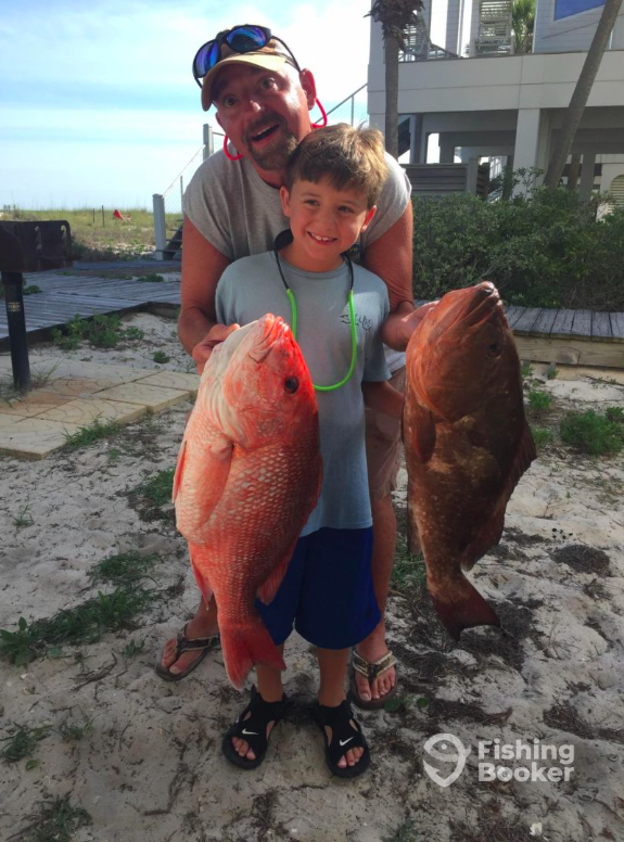 Come on a family fishing trip with Hooked Charters
