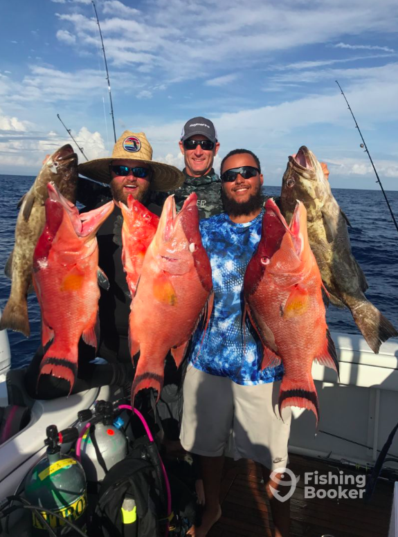2 Shea Charters vessel can accommodate you and five of your favorite anglers